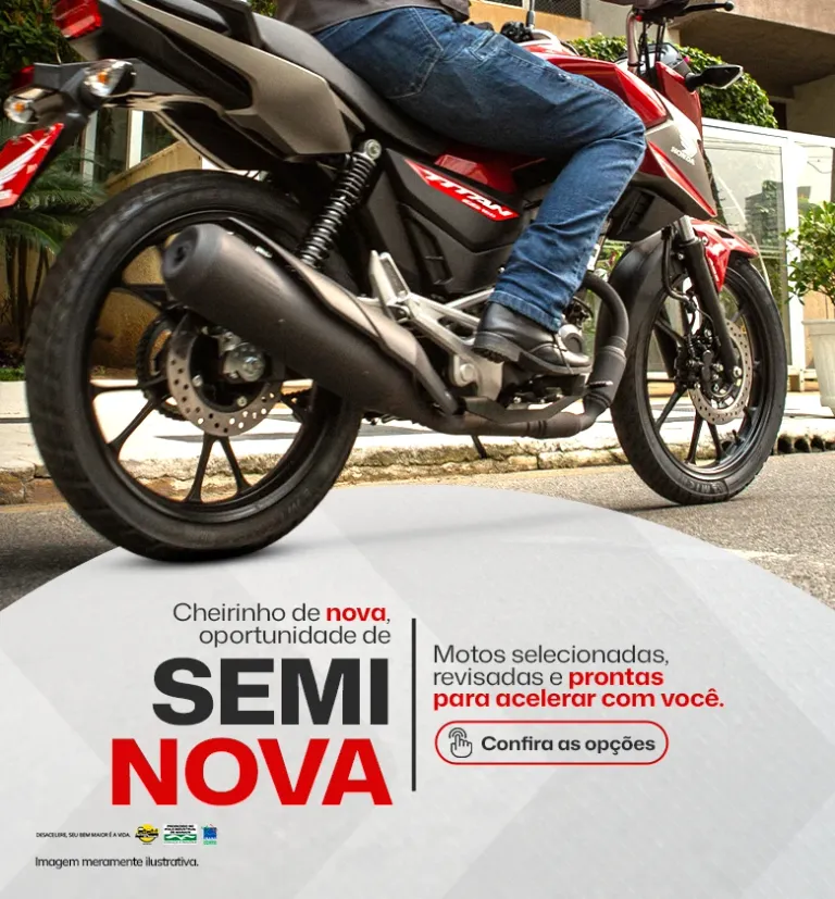 Banner Nova Onda Moto Motos Seminovas