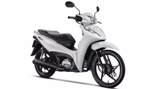 Moto Honda Biz 125 City Galeria De Fotos Diagonal Dianteira Direita Branca Completa